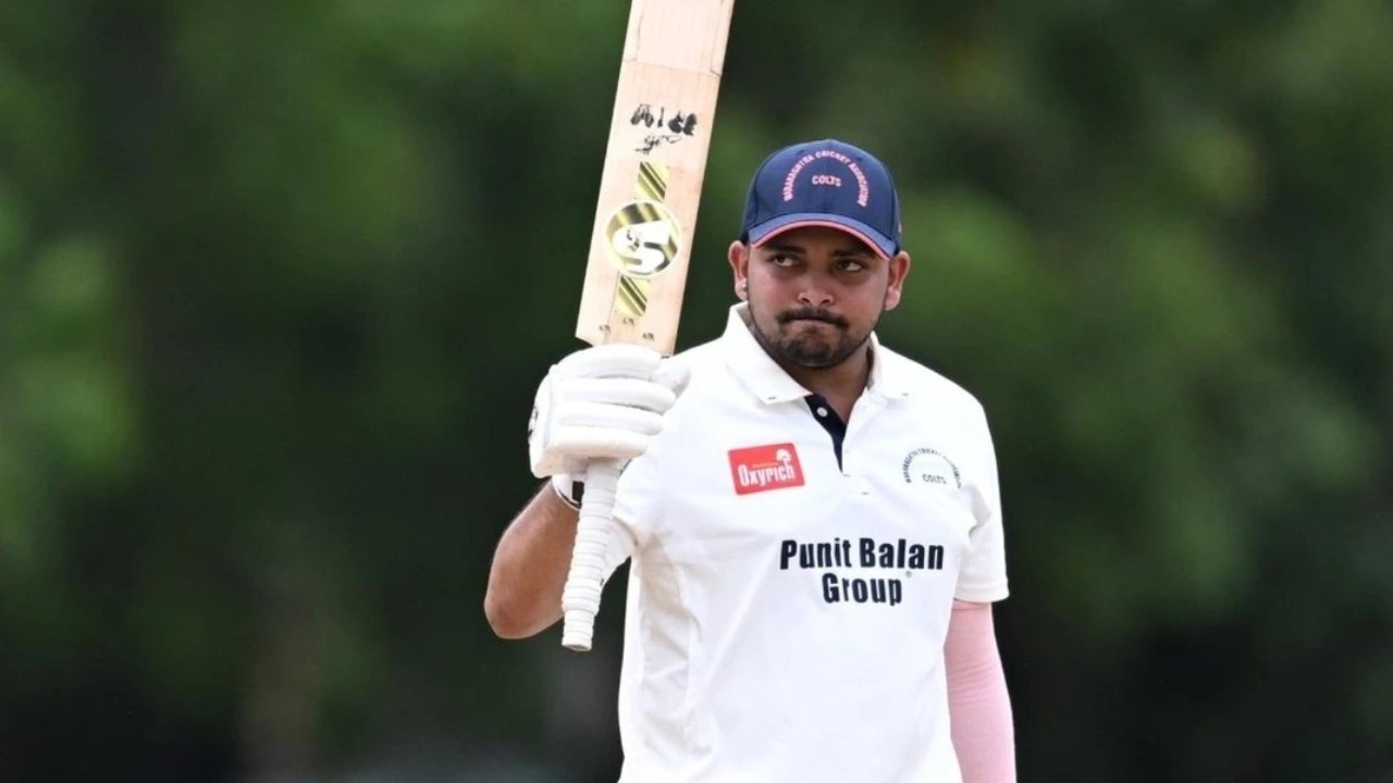 Prithvi Shaw Double Century