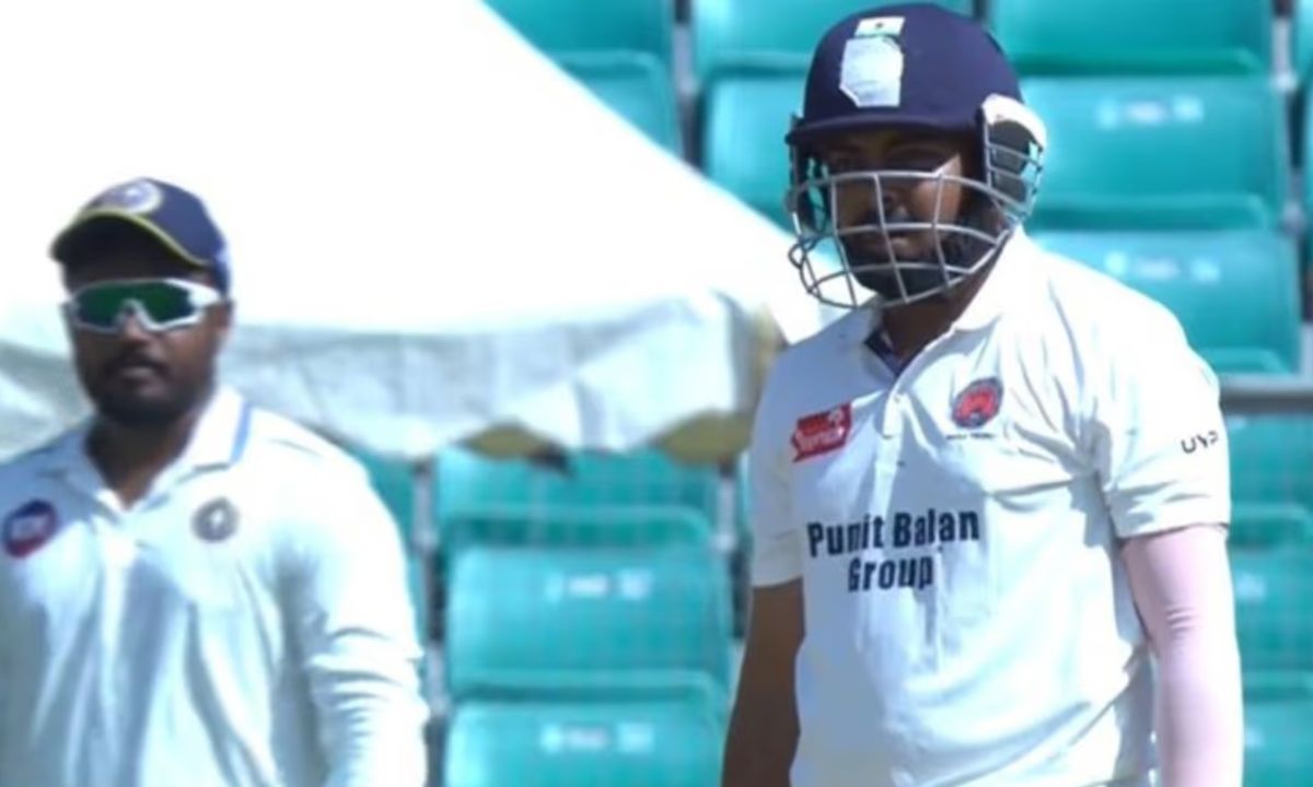Prithvi Shaw Duck
