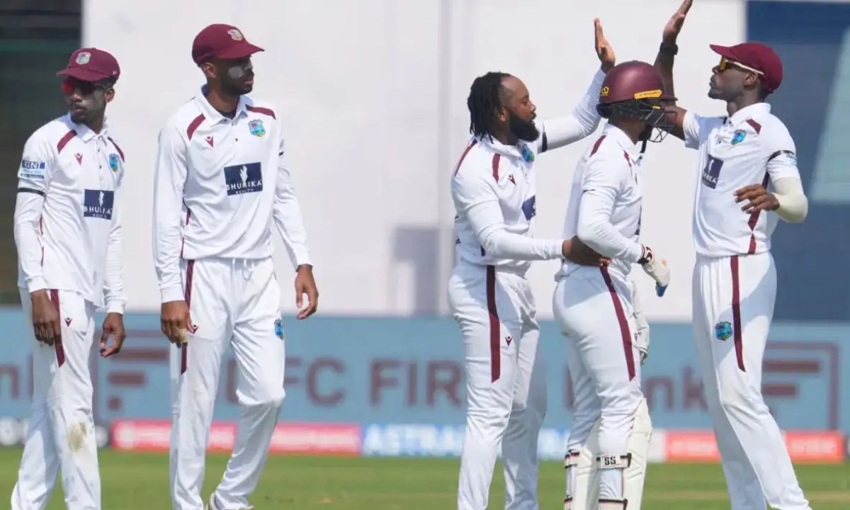 West Indies Players Wearing Black Armbend