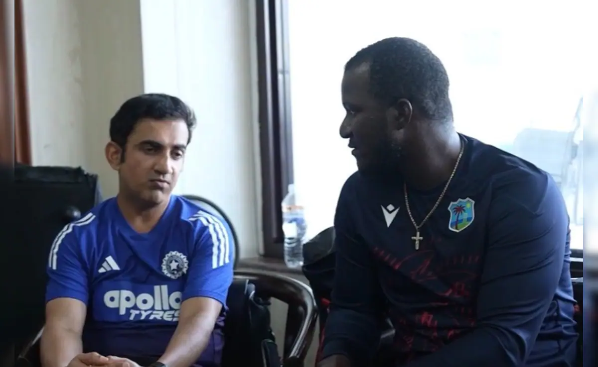 Sammy on Gambhir