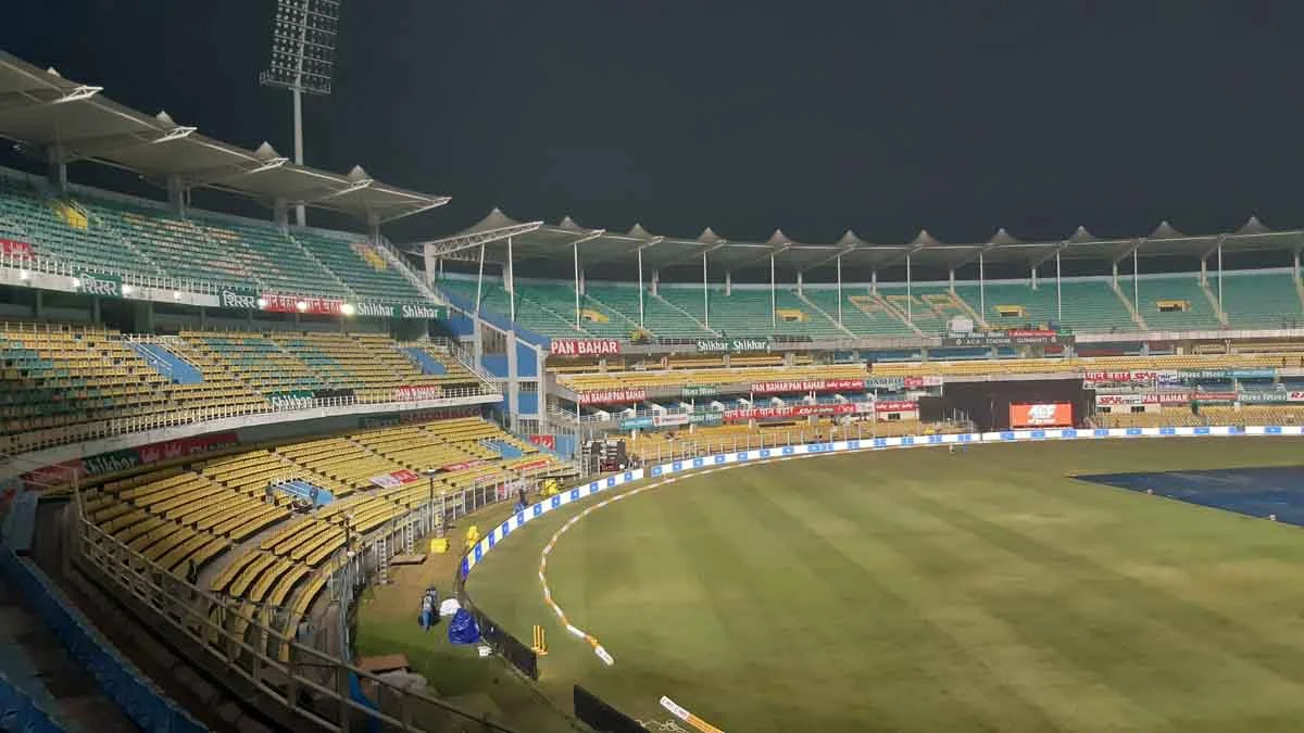 First Test Match In Barsapara Stadium