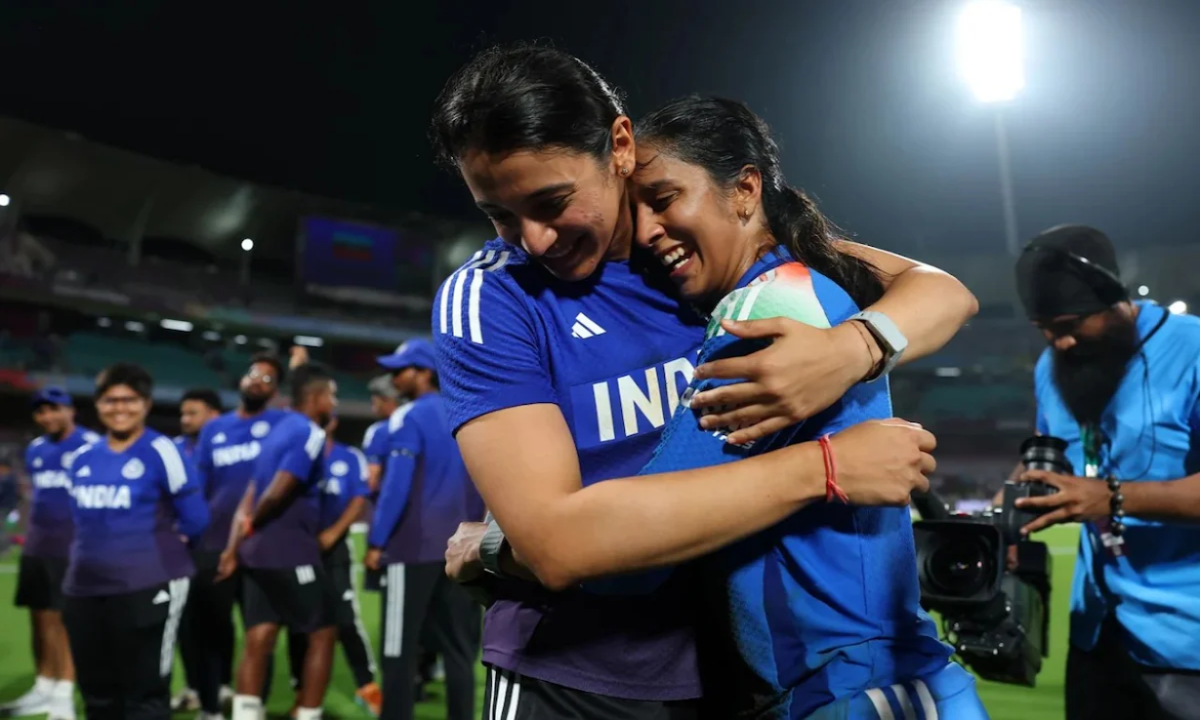 Jemimah supports Smriti