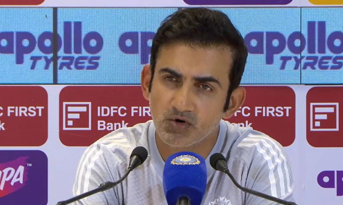 Gautam Gambhir Press Confrence