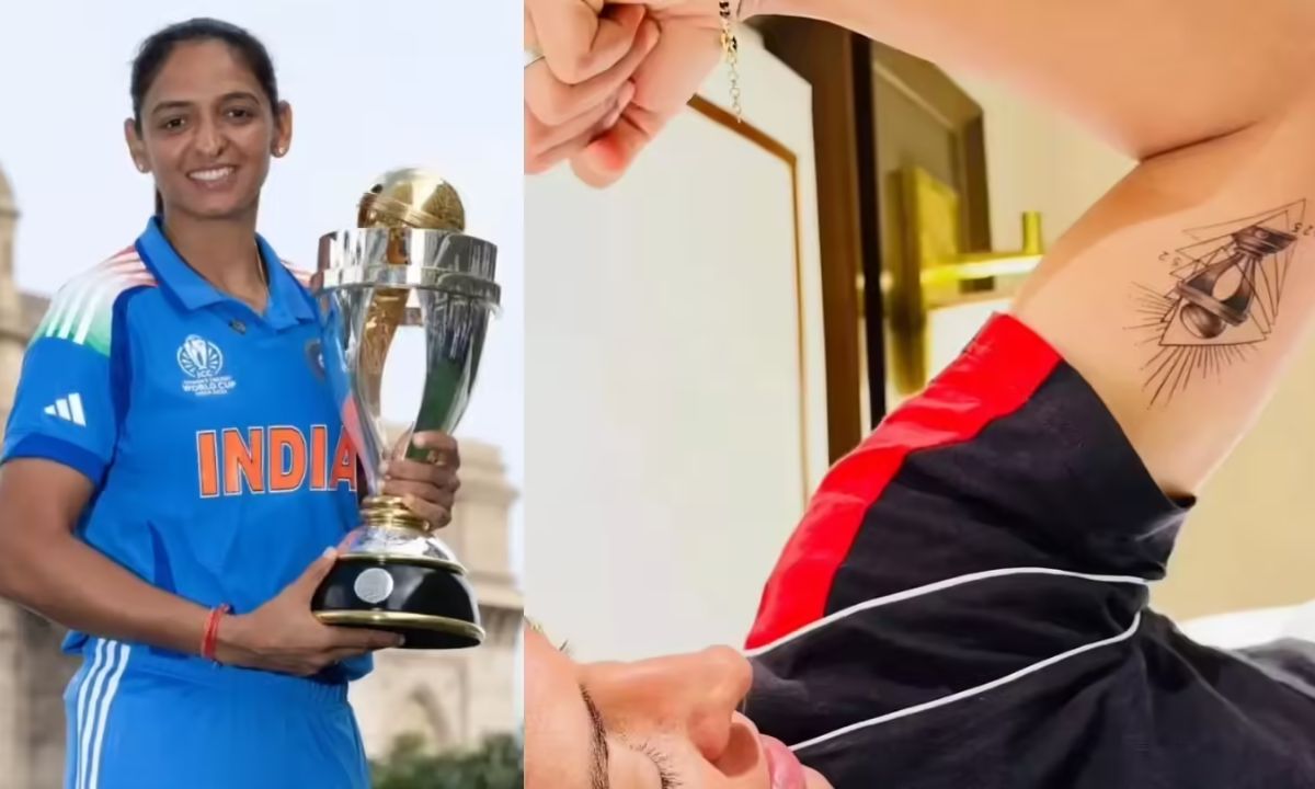 harmanpreet kaur tattoo