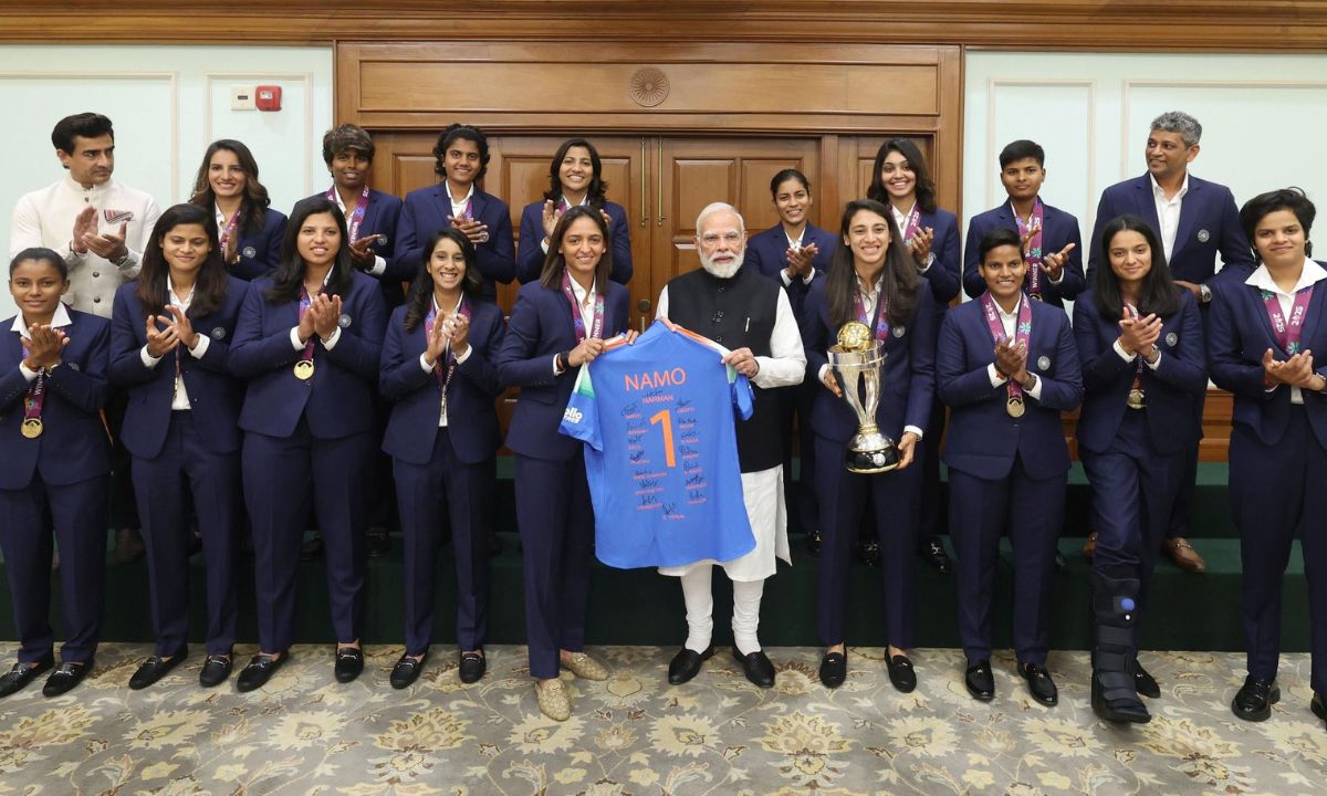 PM Modi Women Team Interaction Video