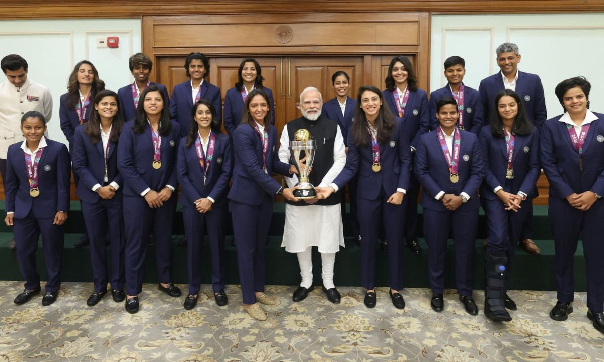 PM Modi Women Team Interaction Video