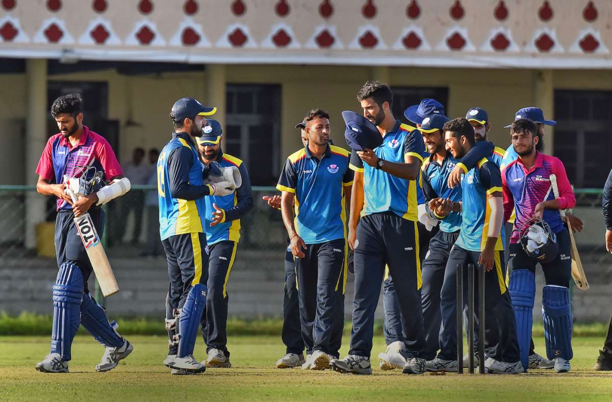 Jammu Kashmir 63 all out