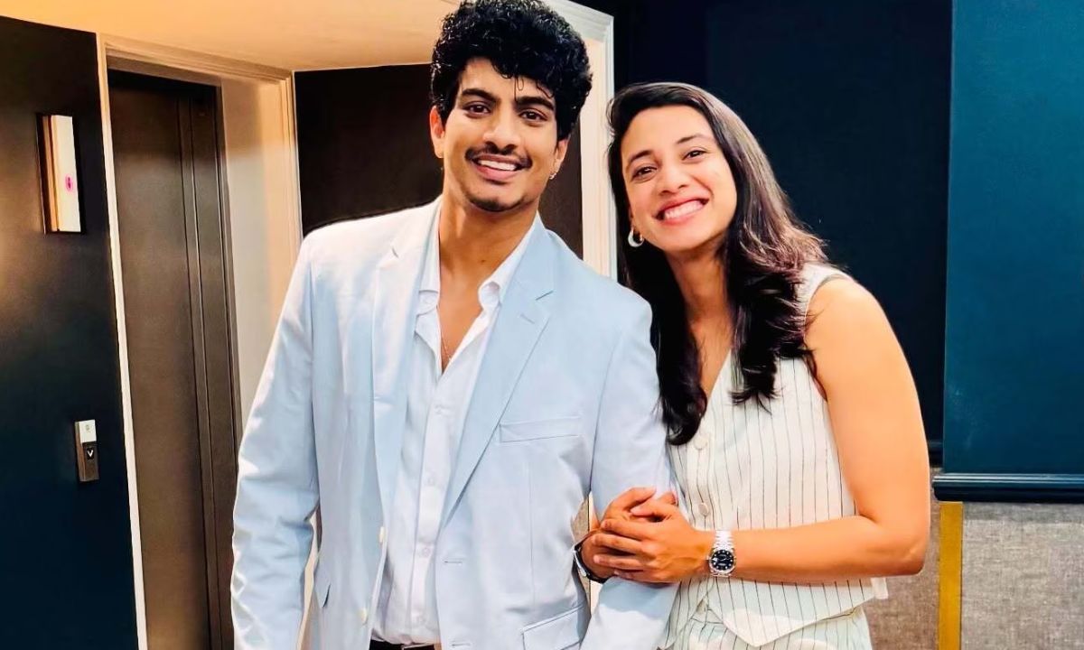 Palash Muchhal meets Premanand Ji Maharaj