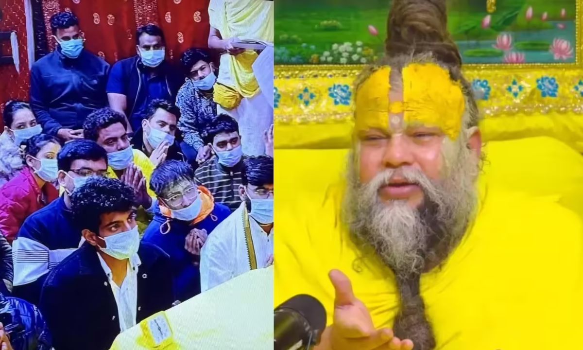 Palash Muchhal meets Premanand Ji Maharaj