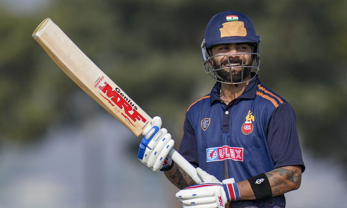 Virat Kohli in Vijay Hazare Trophy