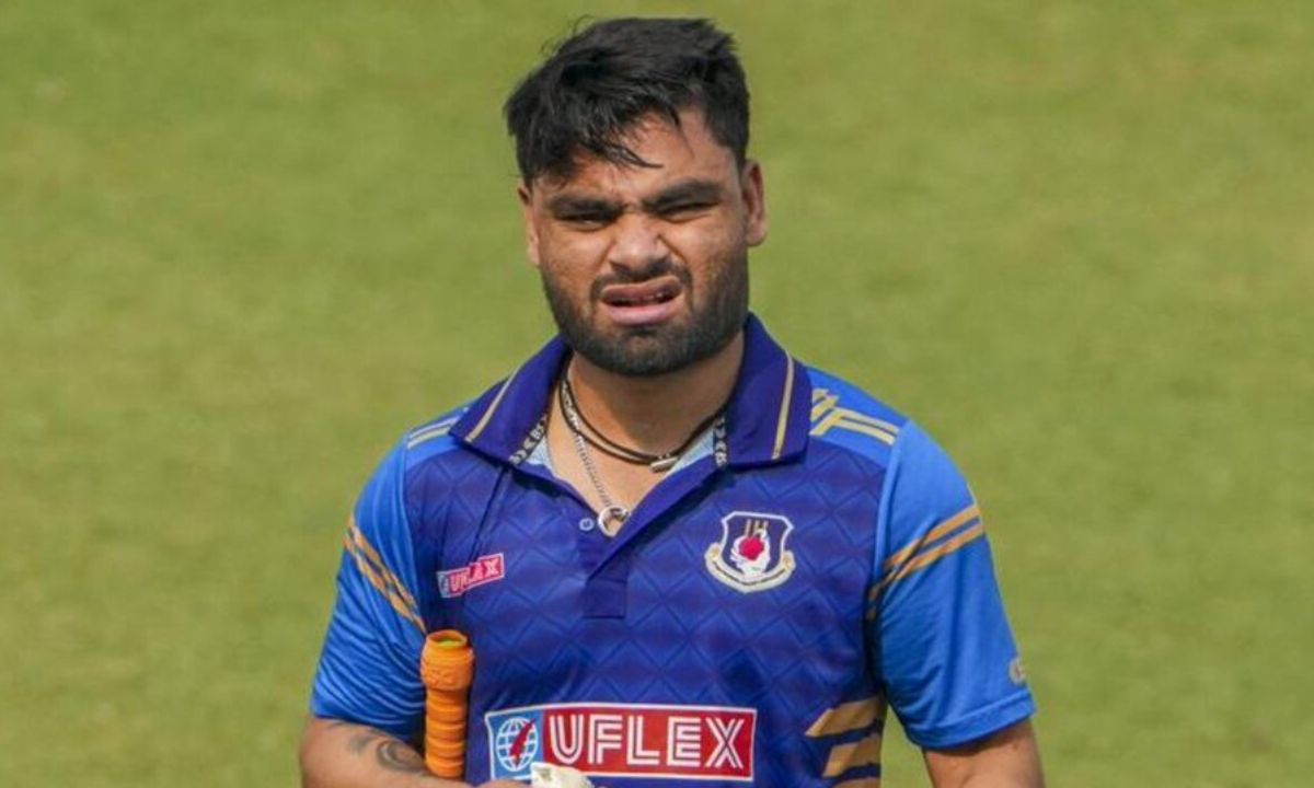 Rinku Singh Century in Vijay Hazare Trophy