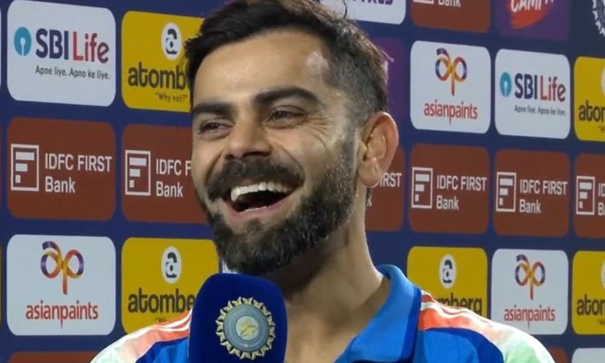 Virat Kohli fun with Yashasvi Jaiswal