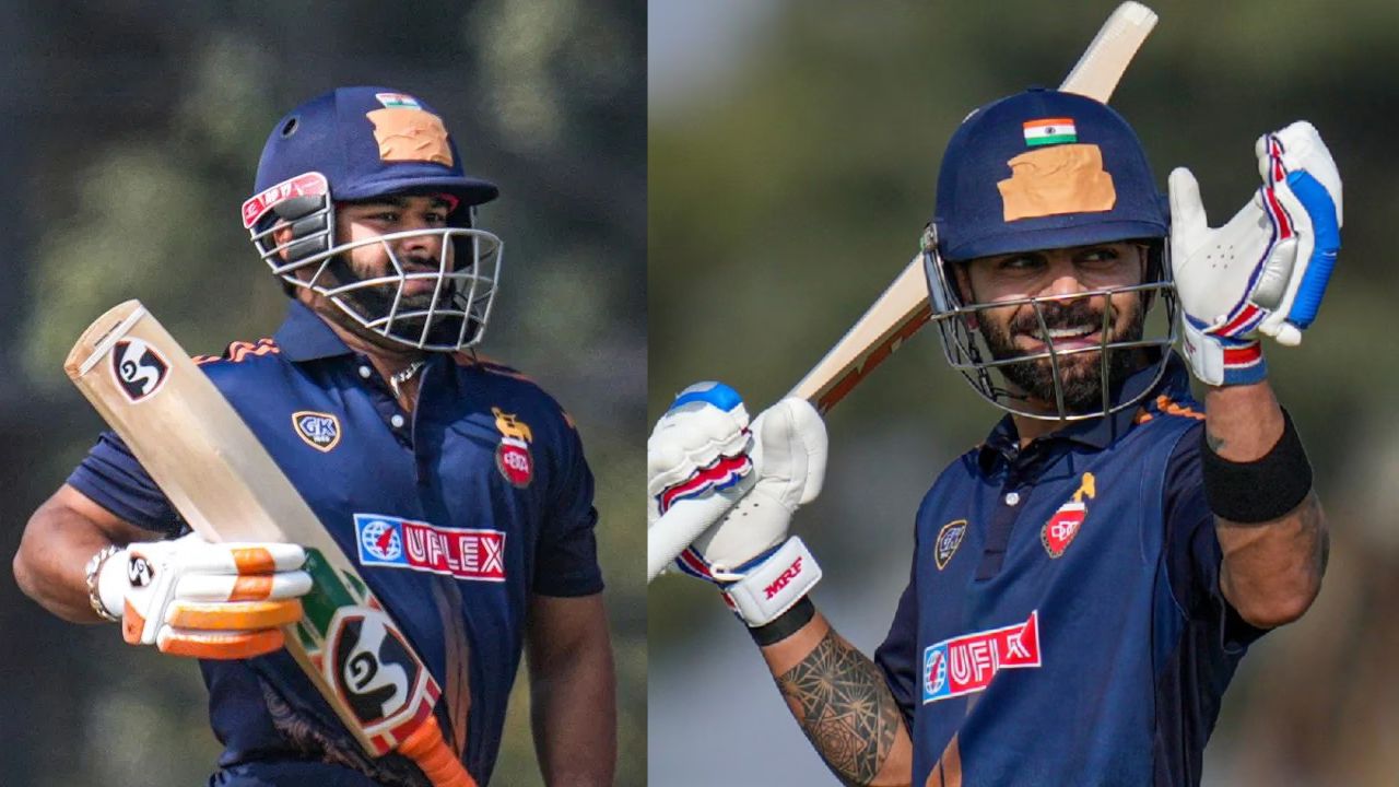 Kohli Dominates Gujarat with Explosive 77