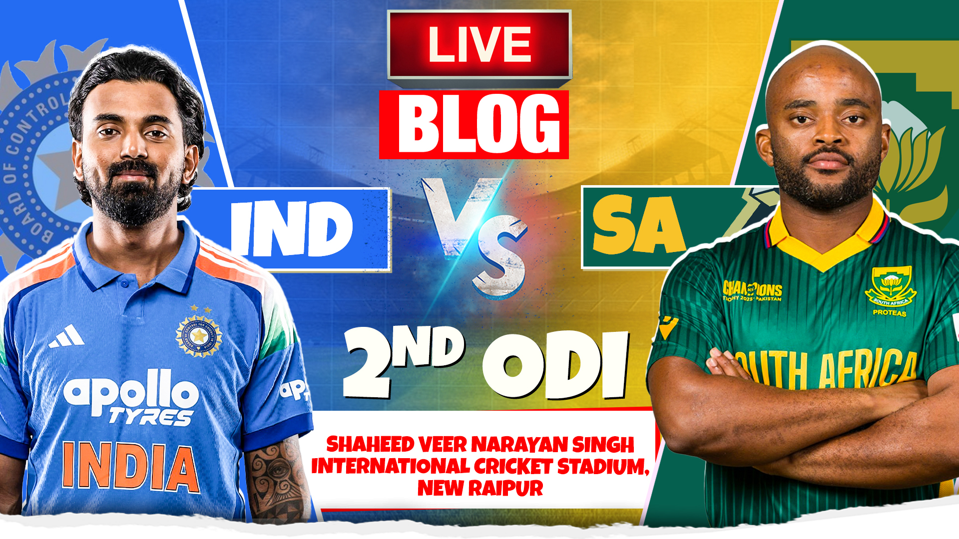 India vs South Africa Live Score