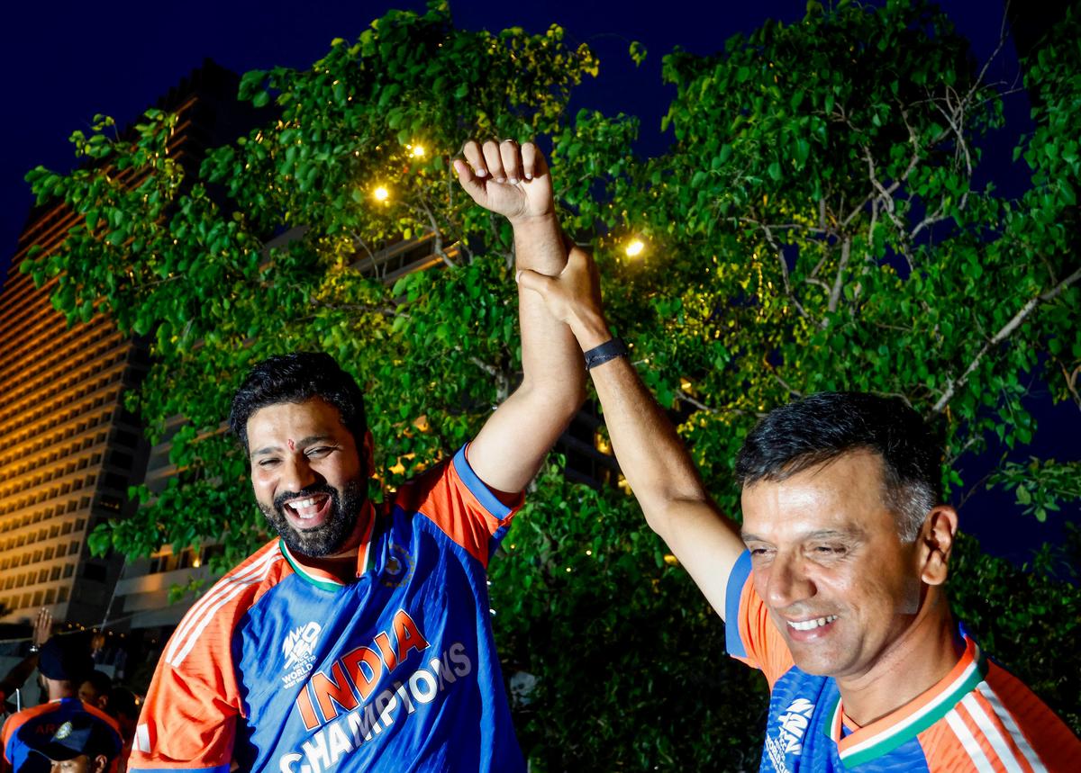 Rahul Dravid on Rohit Sharma Captaincy