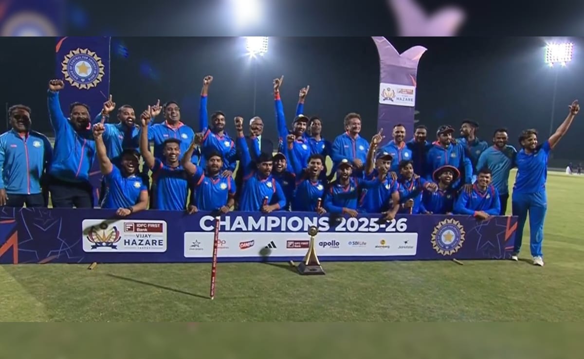 Vidarbha Vijay Hazare Trophy Win