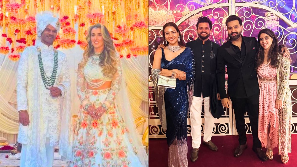 Rohit Sharma Spotted at Shikhar Dhawan's Wedding
