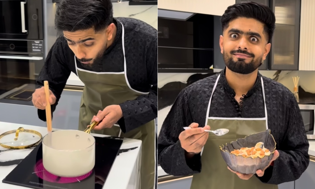 Babar Azam Becomes Cook