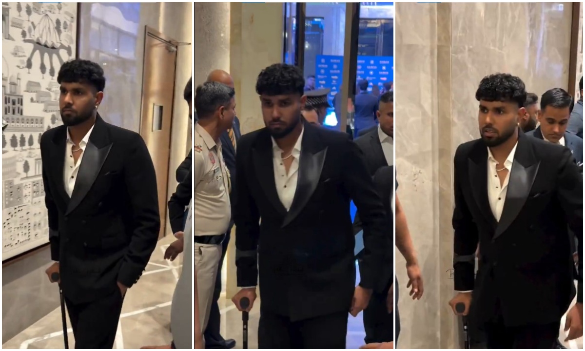 Harshit Rana Injured