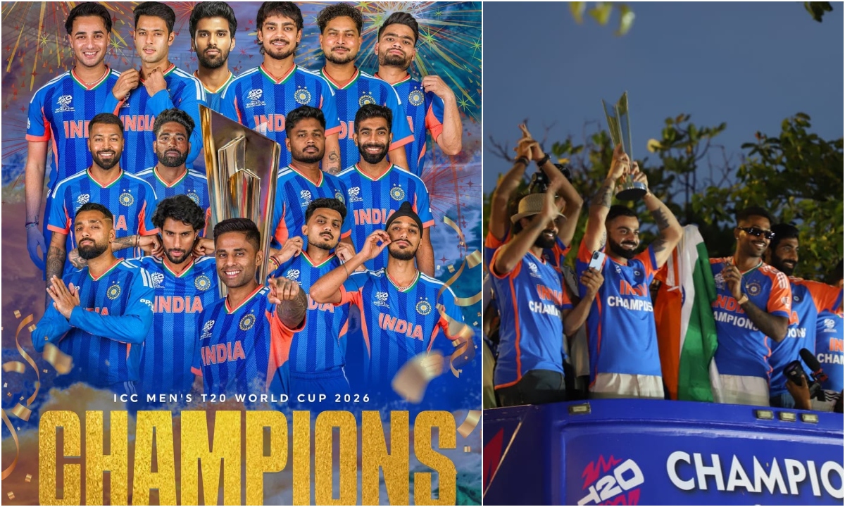 Team India Victory Parade