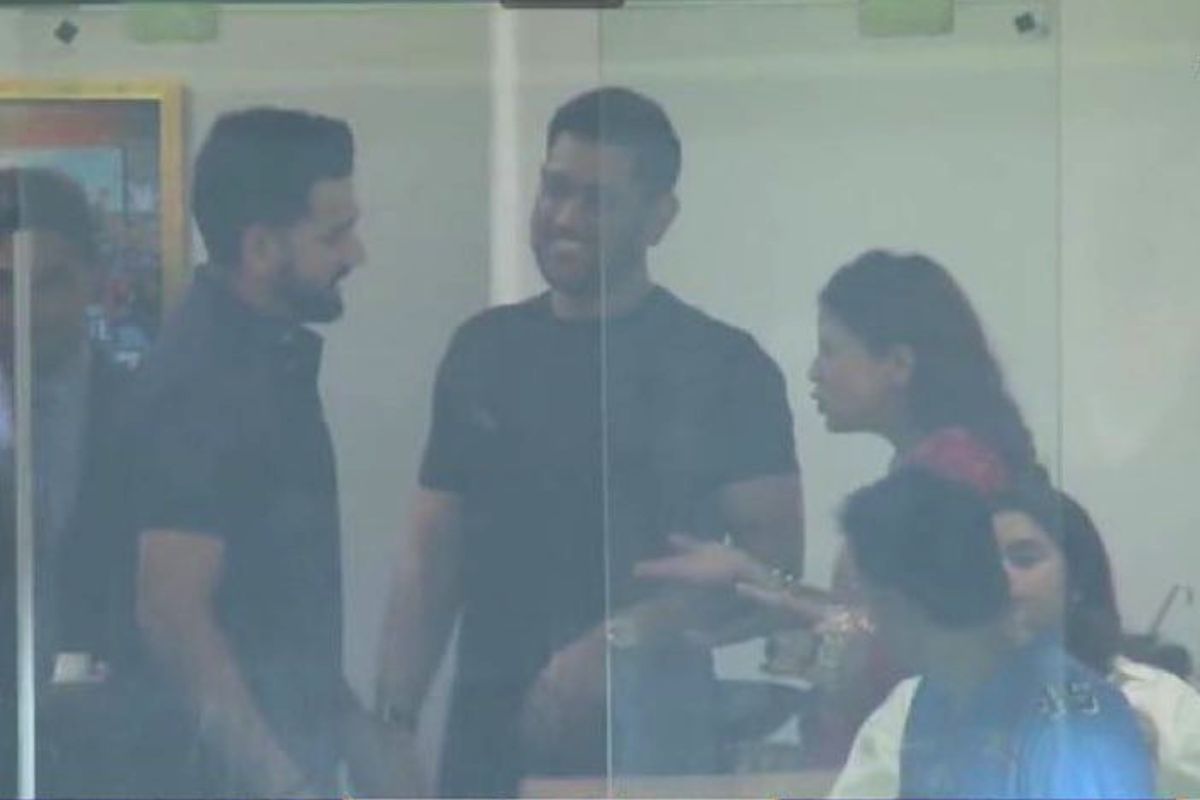 Dhoni-Rohit Reunion