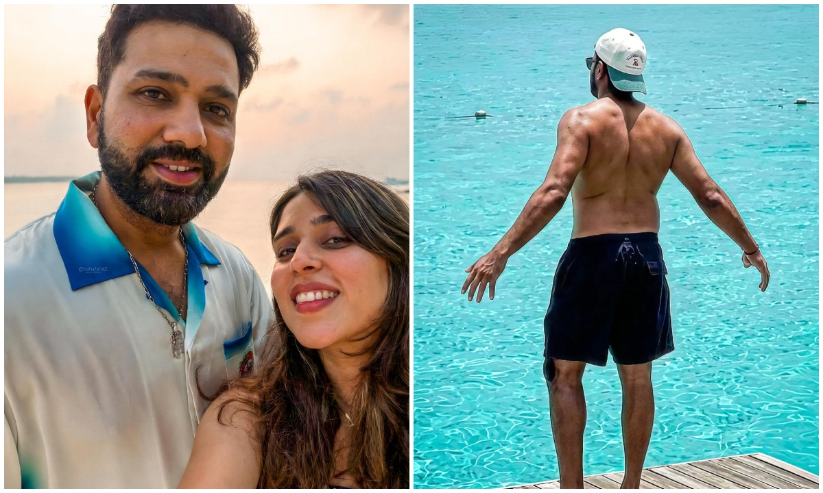 Rohit Sharma On Vacation