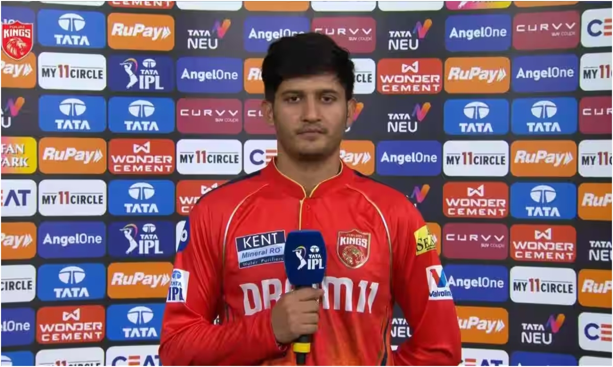 Priyansh Arya On Match