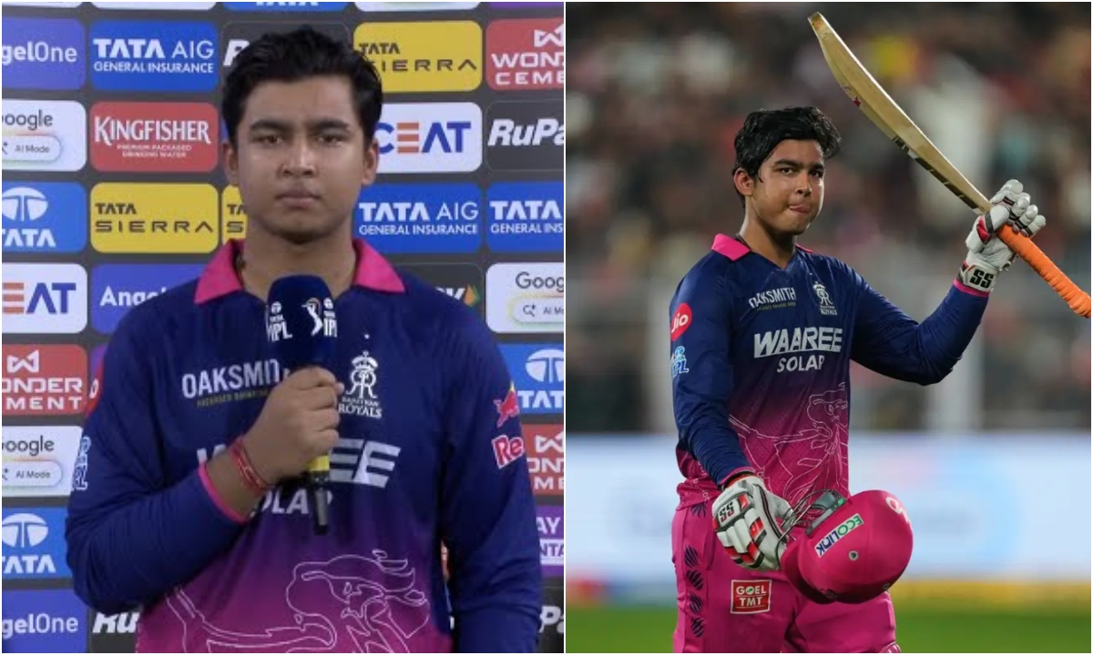 Vaibhav Sooryavanshi Statement