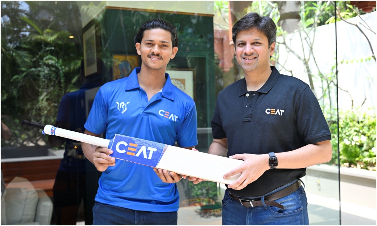 Ceat Collaboration With Yashasvi Jaiswal