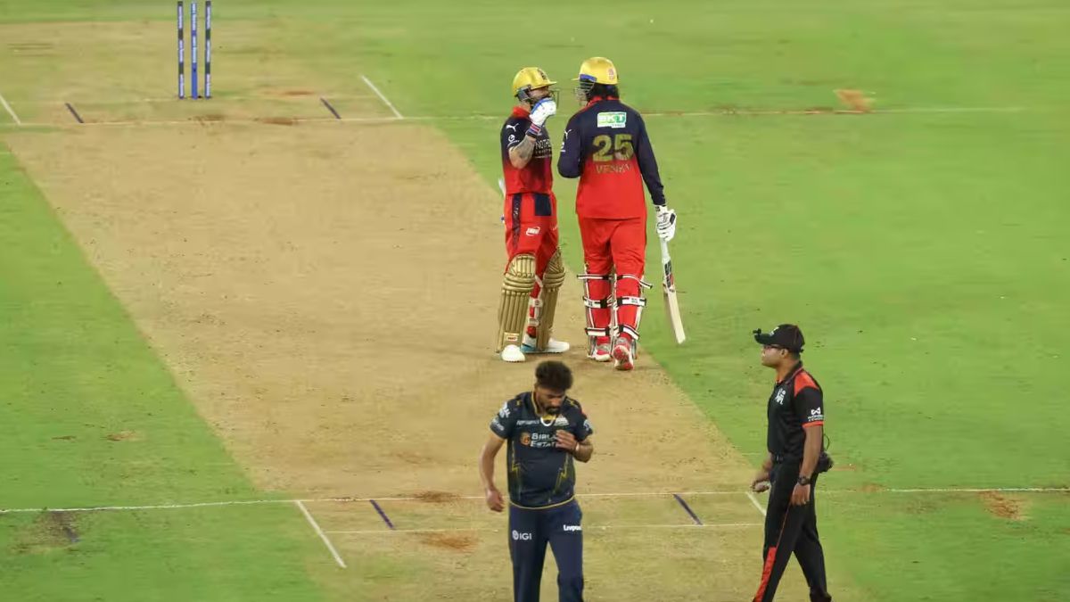 GT vs RCB Scorecard