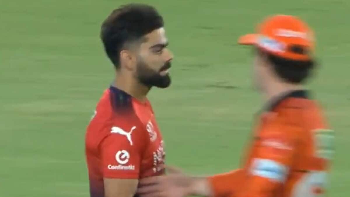 Kohli Head Clash