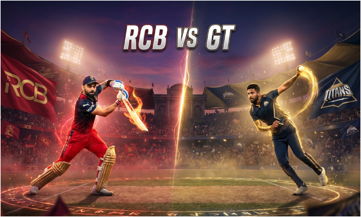 RCB vs GT Head to Head