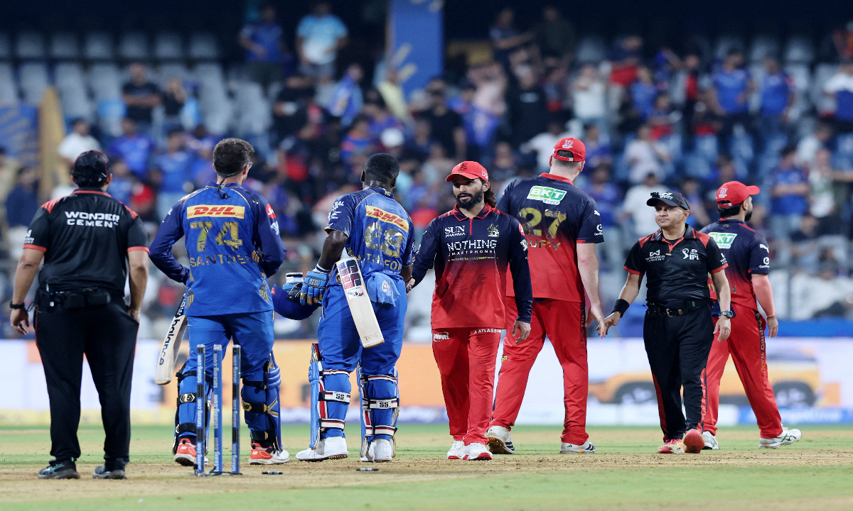 MI vs RCB Rain Threat