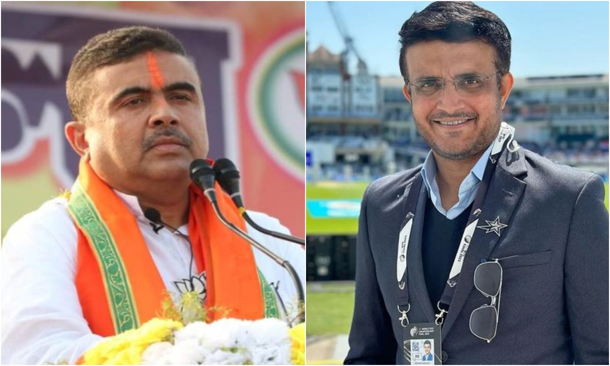 Sourav Ganguly Congratulates Suvendu Adhikari