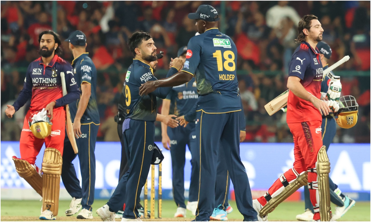 RCB Defeated By GT