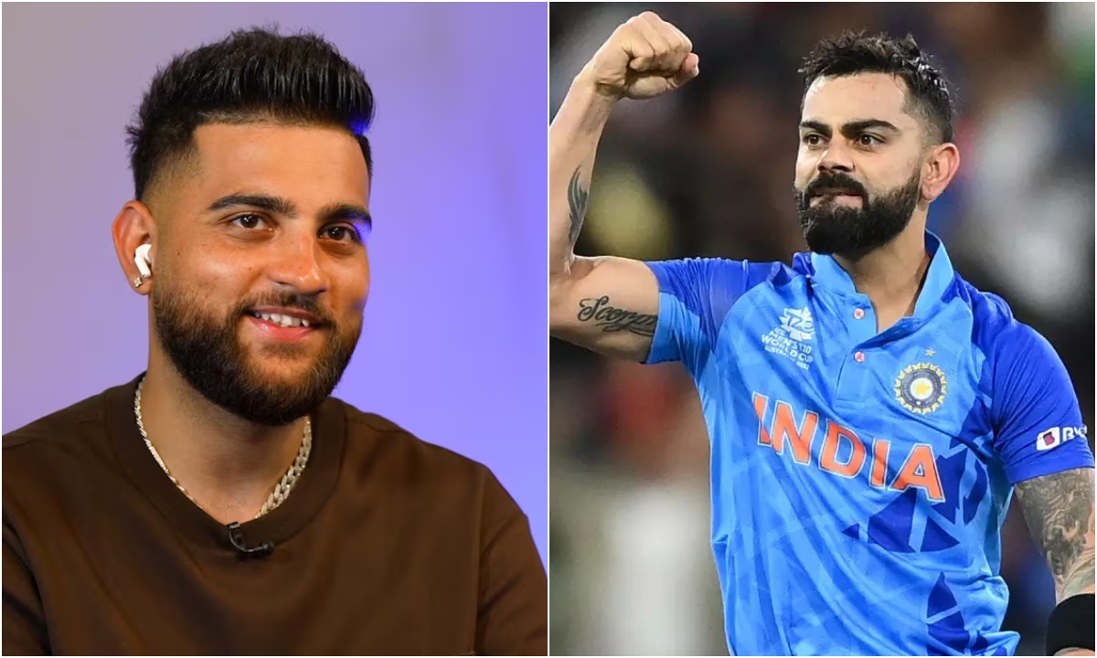 Karan Aujla And Virat Kohli